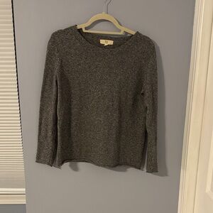 Gray Women's Crew Neck Sweater